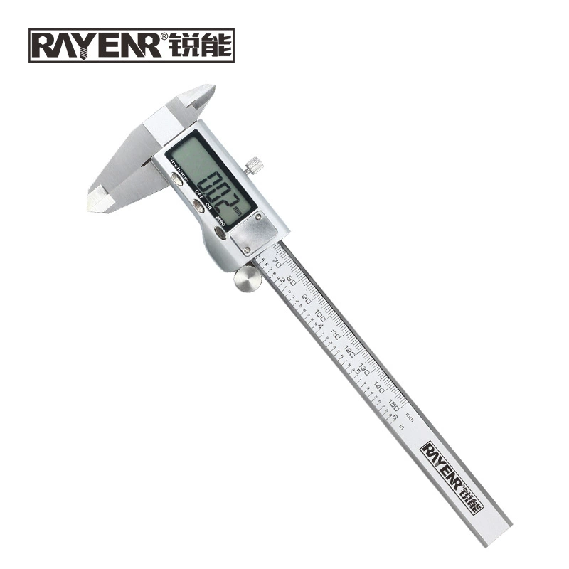 Thước cặp Ruineng RAYENR Thước cặp cơ khí chuyên nghiệp có độ chính xác cao đường kính trong đường kính ngoài thước cặp hướng dẫn sử dụng thước kẹp cấu tạo thước kẹp Thước kẹp cơ khí