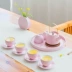 Không chỉ trang nhã celadon sáng tạo bong bóng hồng khô Kung Fu bộ trà nhà văn phòng gốm chùm nồi chè chén - Trà sứ Trà sứ