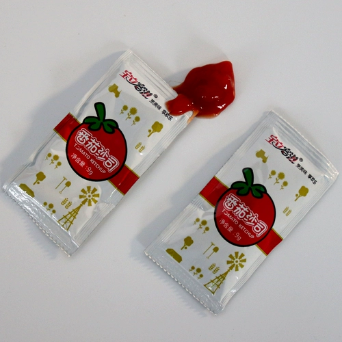 Baoli Hakka Tomato Sasis 9GX600 маленький мешок с томатным соусом целую коробку фри курицы томатного соуса рекламируется