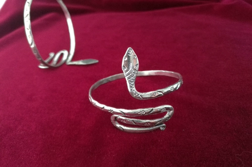 Этнический ретро аксессуар, серебряный браслет ручной работы, этнический стиль