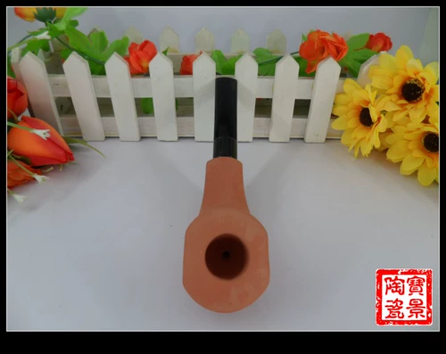 Бесплатная доставка chuangya табак гладкий большой красная керамика зажимая боевые боевые боевые зажим Акли Тубус Керамика Гладкий