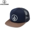 American VOLCOM Điều chỉnh mũ bóng chày Cheeser Street Street skateboard Hip Hop Flat Basketball Cap - Bóng chày