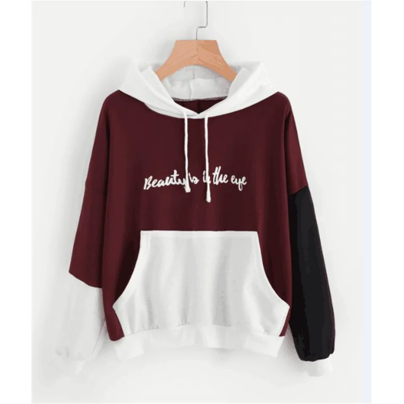 Девочьяhood Эд кофточка students loose tops women hoodie jackets