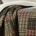 Elegant Life cotton cao cấp của Mỹ nhuộm sợi AB phiên bản thêu thêu khăn trải giường mỏng thời trang Anh Trải giường