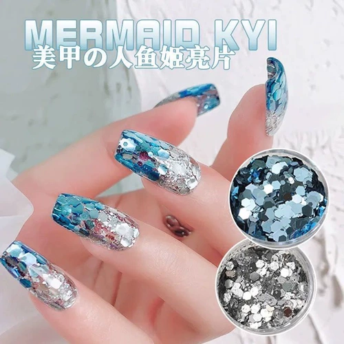 Блестки для ногтей, украшение для ногтей, ювелирное украшение, коллекция 2021, градиент