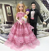 Cặp vợ chồng Barbie Bộ quá khổ Cô bé Lọ Lem Hoàng tử Công chúa Món quà cưới Chàng trai và Cô gái Đồ chơi Sinh nhật - Búp bê / Phụ kiện