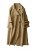 Áo khoác ngoài mùa ~ Albaka alpaca trong chiếc áo len lông cừu dài hai mặt H13-D9015 áo khoác đôi nam nữ Áo len lót đôi