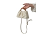 Túi xách Luzi niche túi nữ tay cầm bằng gỗ túi đám mây túi xách nhỏ một vai Messenger túi mini 