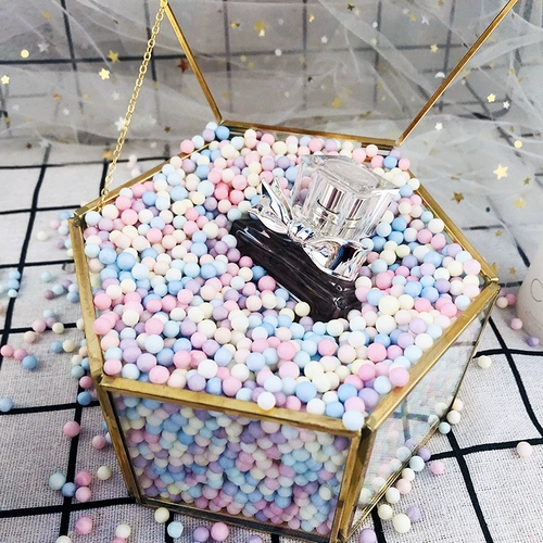 Meteor Ball Gift Box Установка Сердца Сердца Девушка Маленький Подарочный Макарон Цветный Пузырьк мяч
