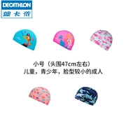 Trang web chính thức mới Dickyonbu mũ bơi lưới vải thiết bị bơi trẻ em nam nữ dễ thương đặt nút tai clip NAB - Mũ bơi