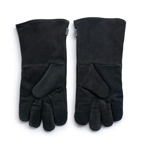 Дорожные ретро длинные перчатки для кемпинга, США, защита от ожогов, из натуральной кожи