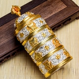 Tanta Nepal Pure Copper Pull Gold Cup Cup Toba Water and Land для бутылки с сокровищами Будда для буддийских сетов