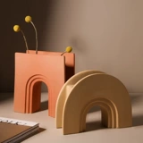 Dnnni Nornic Creative Simple Morandi U -тип керамическая ваза домашняя гостиная модель модель дома крыльцо крыльца декоративное украшение