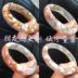 Vòng tay mã não hoa anh đào Madagascar tự nhiên Nữ Ice Jelly Body Red Green Pink Cherry Blossom Bracelet vòng lv Vòng đeo tay Cuff