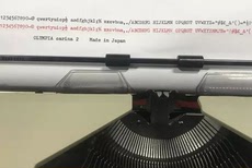 Пишущая машинка 日本产奥林匹亚复古机械英文打字机 可打字