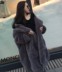 2017 mùa thu và mùa đông mới lớn tên Châu Âu và Mỹ giả lông dài coat loose trùm đầu ấm fur coat dày nữ dạ ép lông cừu Faux Fur