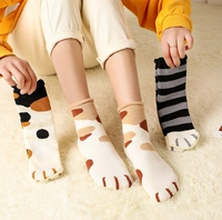 Демисезонные утепленные удерживающие тепло милые бархатные носки, 1шт