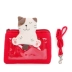 Đặc biệt! Thiết kế Nhật Bản mèo KINE mèo dễ thương bông hoạt hình nữ nhân viên ID gói lớn và học sinh trung học bộ thẻ ID ví đựng giấy tờ xe Túi thông tin xác thực