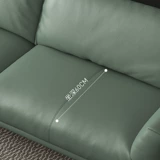 Кожаный минималистичный диван с пухом, мебель, воловья кожа, скандинавский стиль