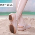 Giày Có Lỗ Chống Trơn Trượt Cho Nữ Thời Trang Bao Đầu Đế Mềm Đi Biển Jelly Sandal 2023 Giày Đi Mưa Đế Dày Mới mua dép đi biển 