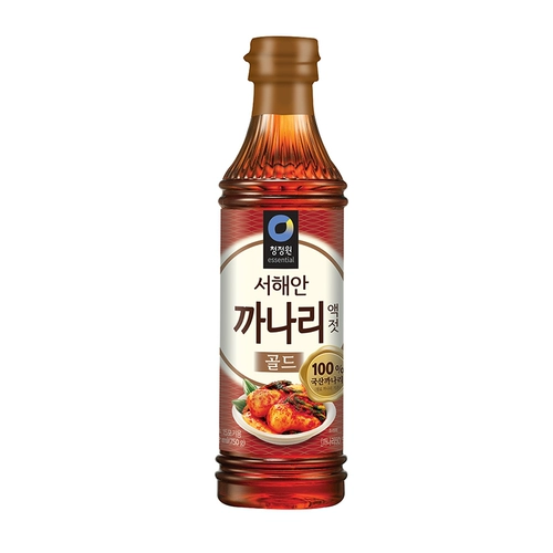 Южная Корея импортировал чистый садовый нефритовый оркестр рыба роса красная рыба роса Pour Poury Poam Spicy Cabbage Special Sandy Eel Juice 500G