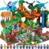 Thế giới lắp ráp khối xây dựng trẻ em câu đố cậu bé tuổi đồ chơi trẻ em bán chạy nhất Khối xây dựng
