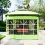 Ghế gỗ nhựa xây dựng cổ xưa đi dạo gazebo nhà ngoài trời sân nội thất nhà trang trại cửa hàng rào rèm phá vỡ hàng rào - Bàn ghế ngoài trời / sân bàn ghế ăn ngoài trời