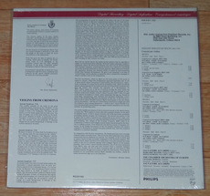 Виниловый проигрыватель 未开封飞利浦头版数字巴赫小提琴阿卡多accardo2lp