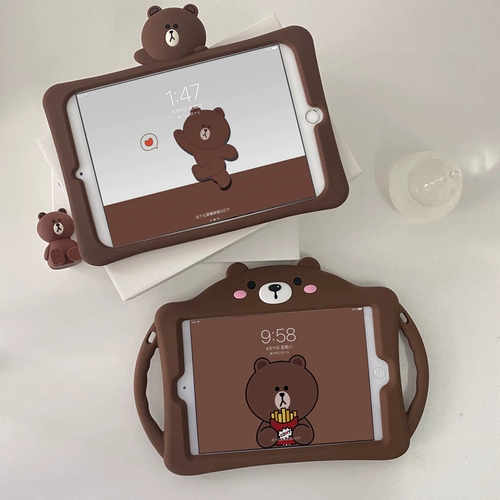 2020 Новый iPad8 защитный покрытие детей Air3 Shell Shell 10,2Mini5 Mini 4 Силиконовый седьмой поколение анти -атмосфера 6