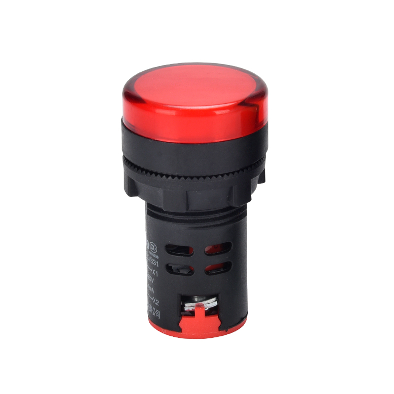 电源指示灯220v通用22mm发光二极管380v信号灯ad16小型24v红绿36v