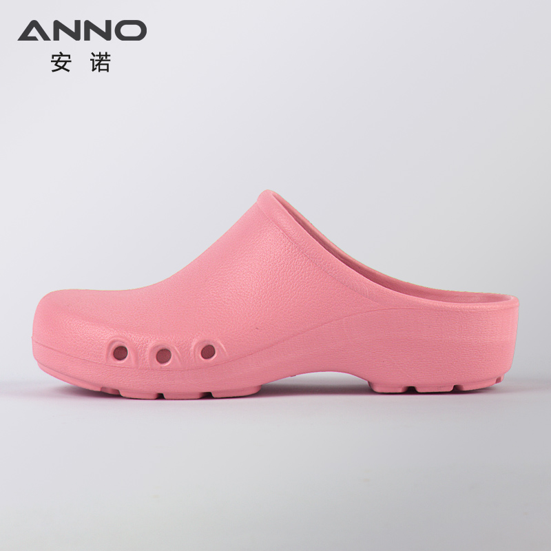Anno phòng mổ / ANNO y tá dép thoải mái dép dốc với giày làm việc mềm đế phòng sạch Giày bảo vệ 