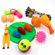 [10 bộ] pet toy set dog toy ball vocal molars dog toy cat toy - Mèo / Chó Đồ chơi