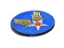Thế chiến thứ hai Thế chiến II Quân đội Hoa Kỳ Huy hiệu thêu Velcro Zhang Junjie Morale Chương Armband Chiến thuật Ba lô Nhãn dán