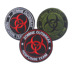 Zombie Outbreak Response Đội Thêu Ma Thuật Sticker Ba Lô Chiến Thuật Sticker Army Fan Cá Tính Morale Chương Armband miếng dán cố định quần áo Thẻ / Thẻ ma thuật