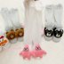 Vớ bé mùa hè mỏng mảnh cotton ống chống muỗi cho bé vớ 0-3-6 tháng búp bê dài - Vớ tất vớ cho bé sơ sinh Vớ