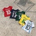 2018 chàng trai và cô gái ngắn tay Xia Meixi World Cup t-shirt máu quần áo bóng đá gia đình mặc triều một gia đình ba Trang phục dành cho cha mẹ và con