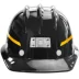 Công cụ khai thác thép thủy tinh dành riêng cho mỏ dải phản quang mũ cứng ba thanh chống đập có thể được in đèn treo mũ bảo hiểm mỏ than của thợ mỏ