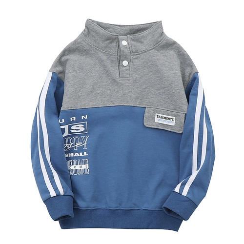 Осенний детский свитшот для мальчиков для отдыха, коллекция 2021, подходит для подростков, в корейском стиле, детская одежда