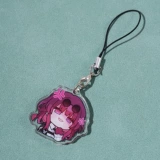 Прозрачный мобильный телефон, мультяшная подвеска, украшение на сумку