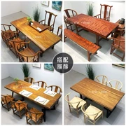 Gỗ rắn bảng lớn đăng nhập bảng ông chủ bàn gỗ gụ thanh hoa huanghuali okan mới Trung Quốc đồ nội thất bàn trà bàn trà - Nội thất văn phòng