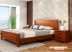 Giường gỗ nguyên khối mới của Trung Quốc 1,5m1,8 m giường đôi chính hiện đại đơn giản 1.35 Bắc Âu 1.2 giường gỗ sồi Quảng Châu - Giường giường gỗ hương Giường
