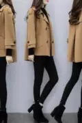 Phiên bản Hàn Quốc của áo khoác nữ 2018 mới rộng 2018 mới dành cho nữ mùa thu đông mới áo len ngắn cỡ lớn - Áo khoác ngắn