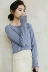 Thu đông 2018 phiên bản Hàn Quốc mới của chiếc áo len tự nhiên màu rắn đáy quần áo len cổ tròn áo len cổ lọ nữ sinh viên áo len thổ cẩm Vòng cổ áo len