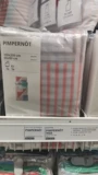 Ikea, bally, пододеяльник, синяя наволочка, 2 шт, принт