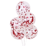 Украшение, прозрачные блестки для ногтей, воздушный шар, прозрачная цветная бумага, 12 дюймов, популярно в интернете
