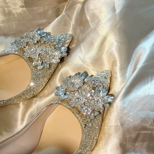 Свадебные туфли, кварц, обувь для невесты на высоком каблуке, 12 года, цвета шампанского, против усталых ног, коллекция 2023