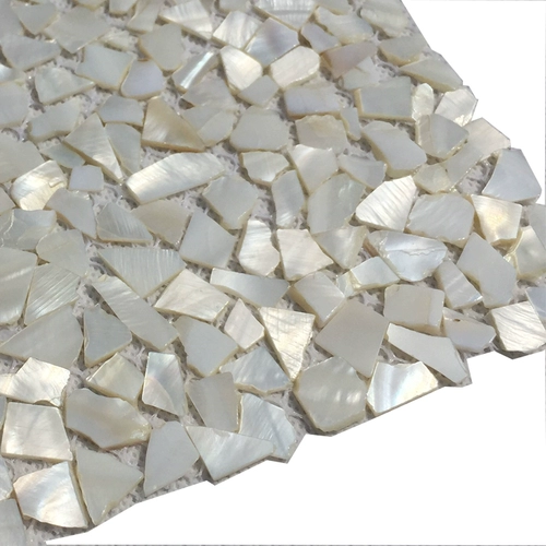 Пресноводная белая раковина натуральная раковина мозаичная плит