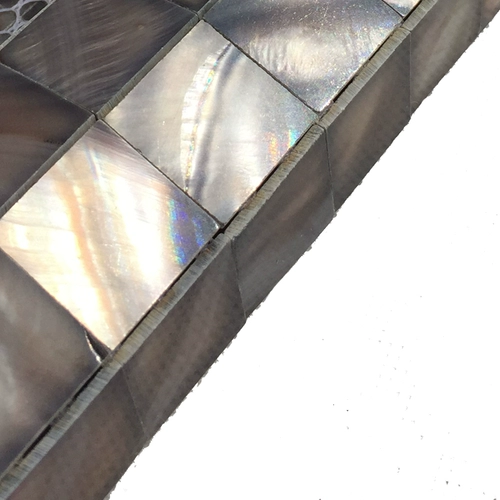 Натуральный цвет окрашенная раковина мозаика Фоновая стена крыльца в европейской гостиной гостиной туалетная плитка головоломка