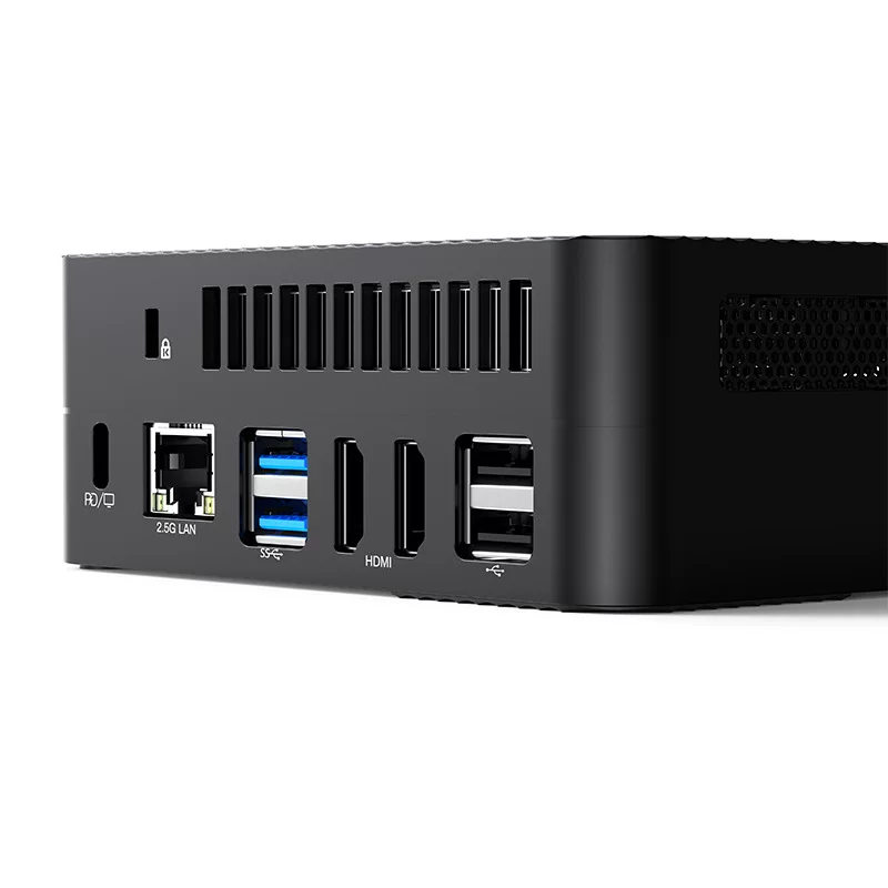 МиниForum мини-компьютер UM560 Ryzen 6 Core 5625U домашний офис хост фронт-лайн PD блок питания