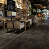 Ретро цементный кирпич все -полон, темно -серый антикварный кирпичный кирпичный гостиная кухня туалетная плитка не стекло плитка 600